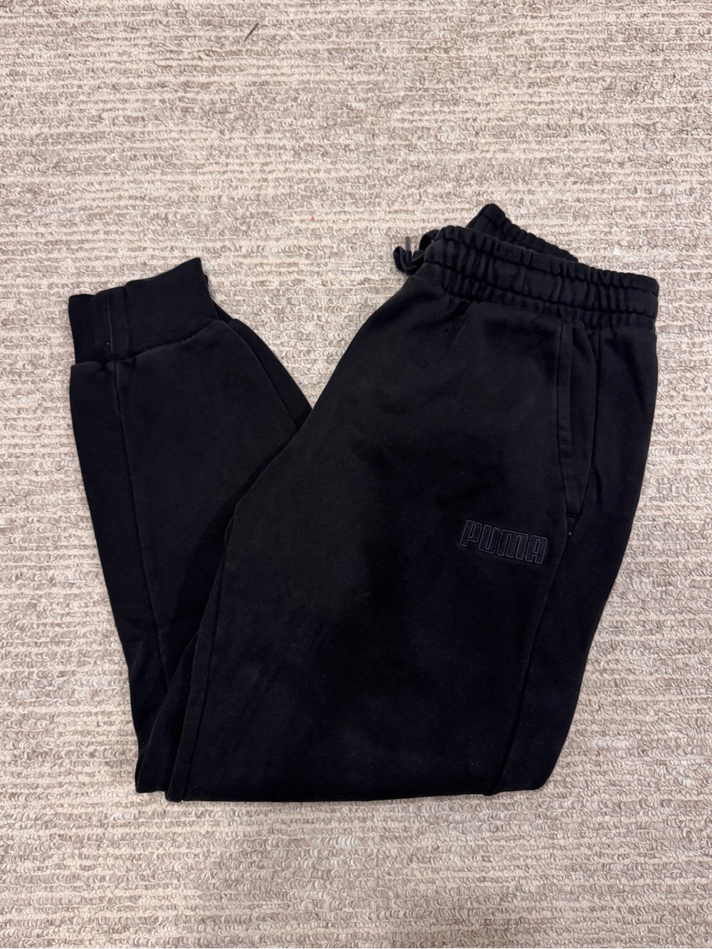 Puma Men’s Black Jogger Sweatpants